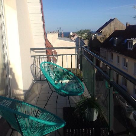 Balcon Avec Vue Panoramique De La Mer, Le Village Et La Campagne - Parking Prive Wimereux Esterno foto
